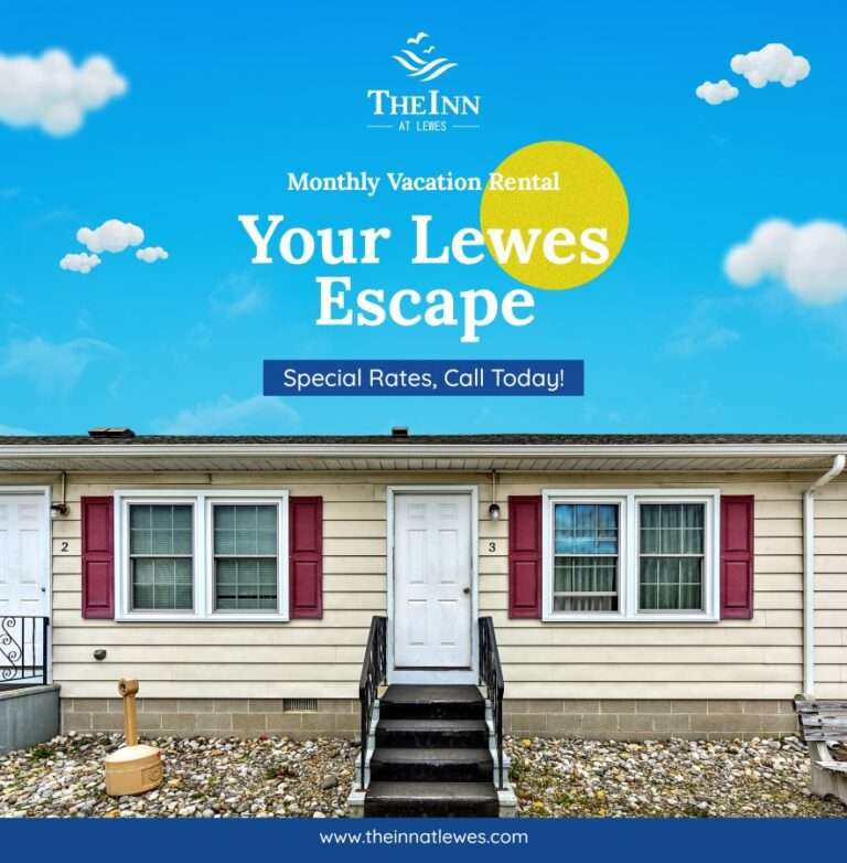 Best deals on vacation rentals in Lewes or Rehoboth Beach.